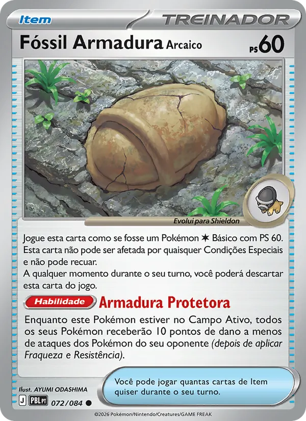Antique Armor Fossil